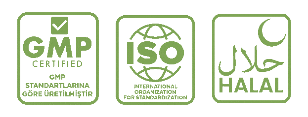 A green lion's head with green eyes and a green mouth.